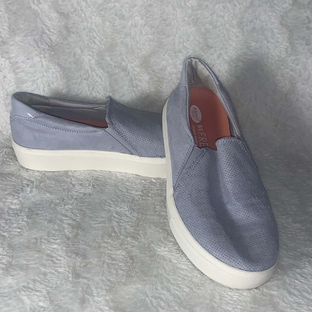 Dr. Scholl's Light Blue Slip-On Sneakers